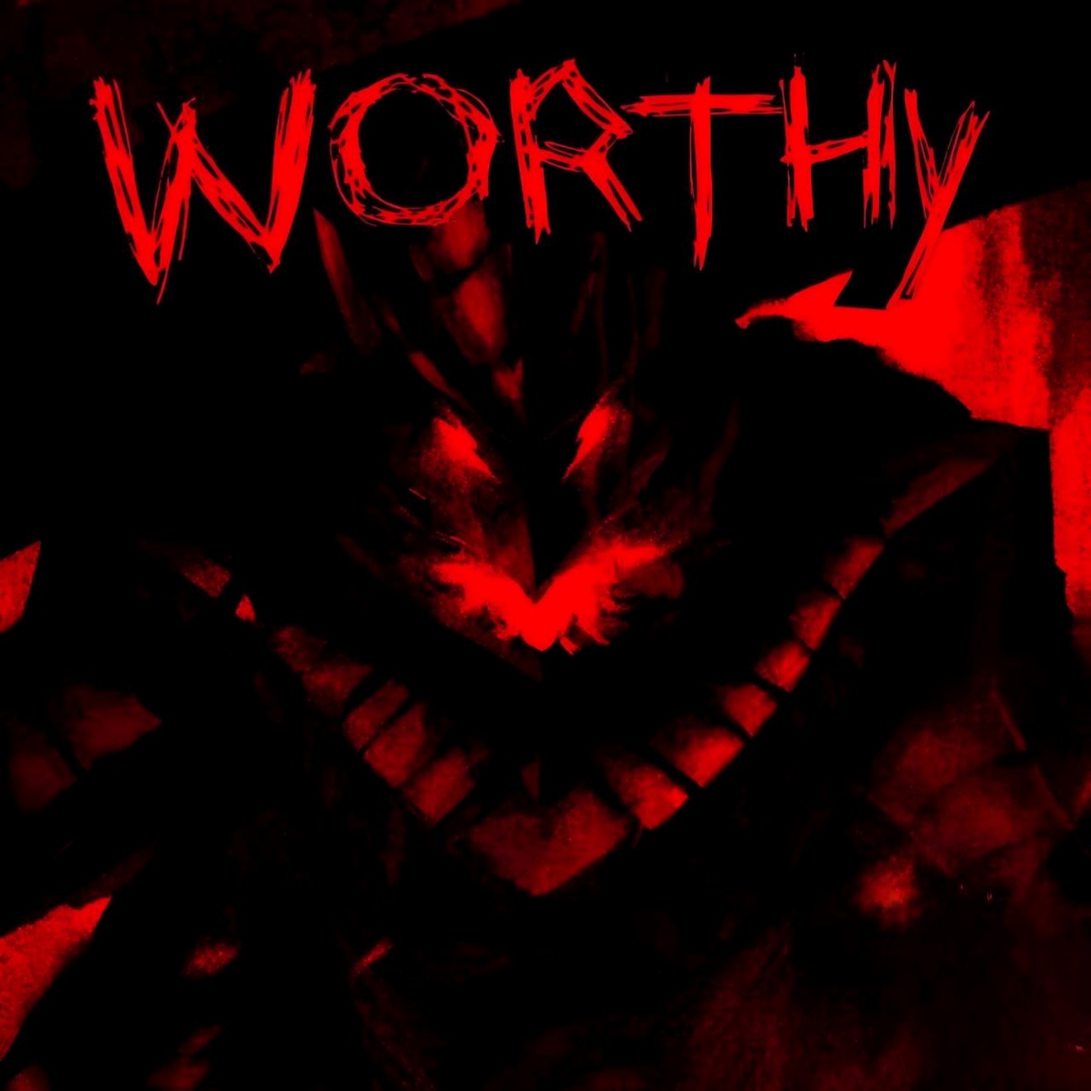 WORTHY - Single by hels1ng, Emxil & EVYJOXACER album cover