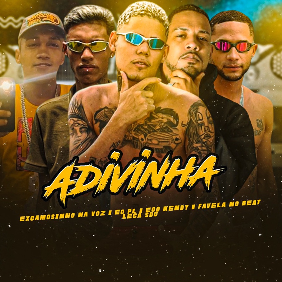 Adivinha (feat. eo PL & Excamosinho na Voz) - Single by eoo kendy, Favela No Beat & Leca Sdc album cover