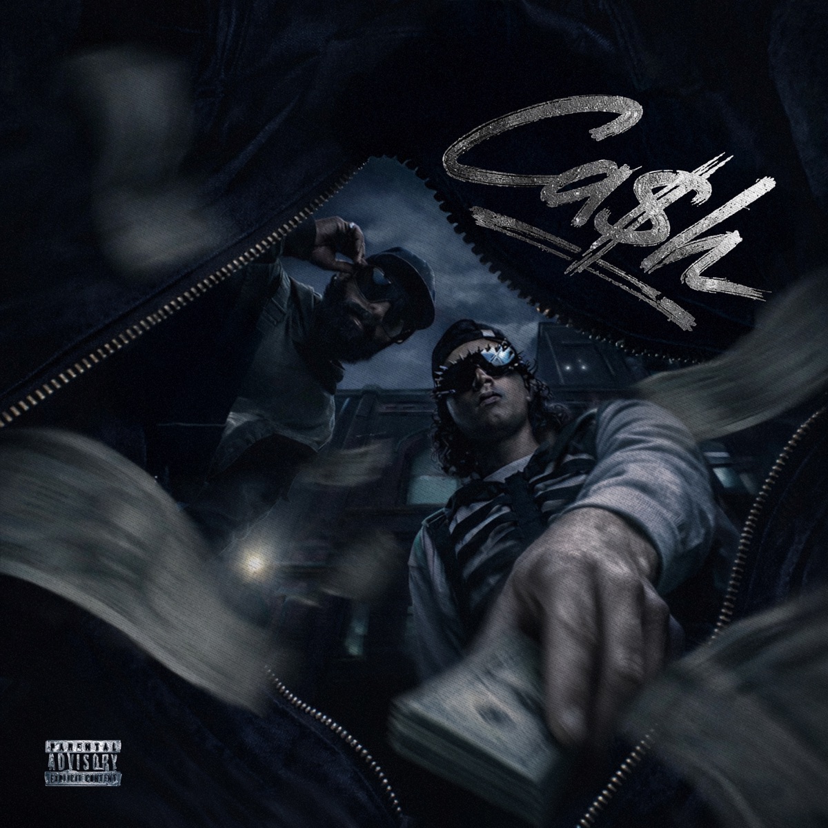 CA$H - Single by DKP, BL▼CK, RXZOR & Vrun album cover