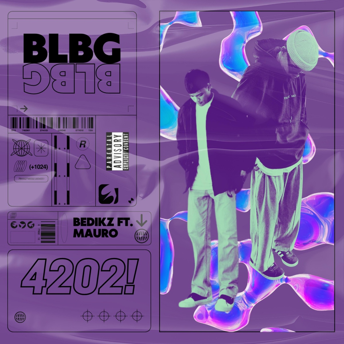 BLBG (feat. Mauro) - Single by Bedikz album cover