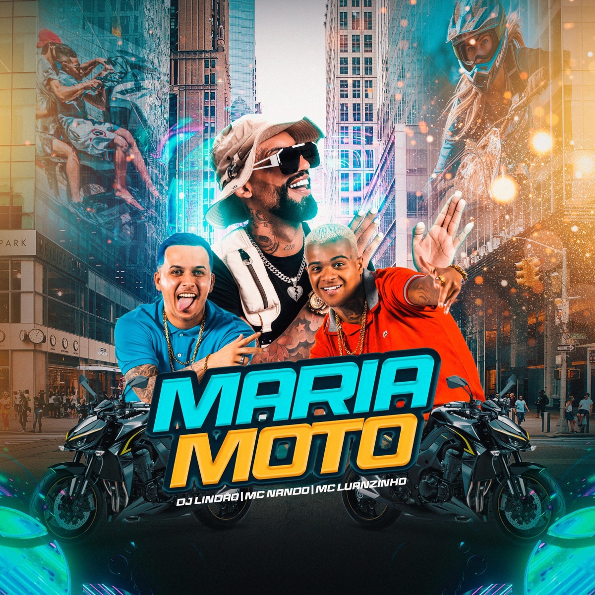 Maria Moto - Single by DJ Lindão, MC Nando & Mc Luanzinho album cover