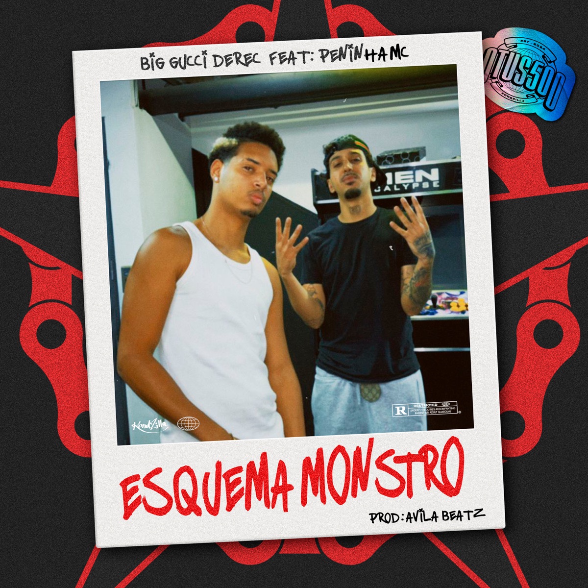 Esquema Monstro (feat. Avila Beatz) - Single by Big Gucci Derec & Peninha' album cover