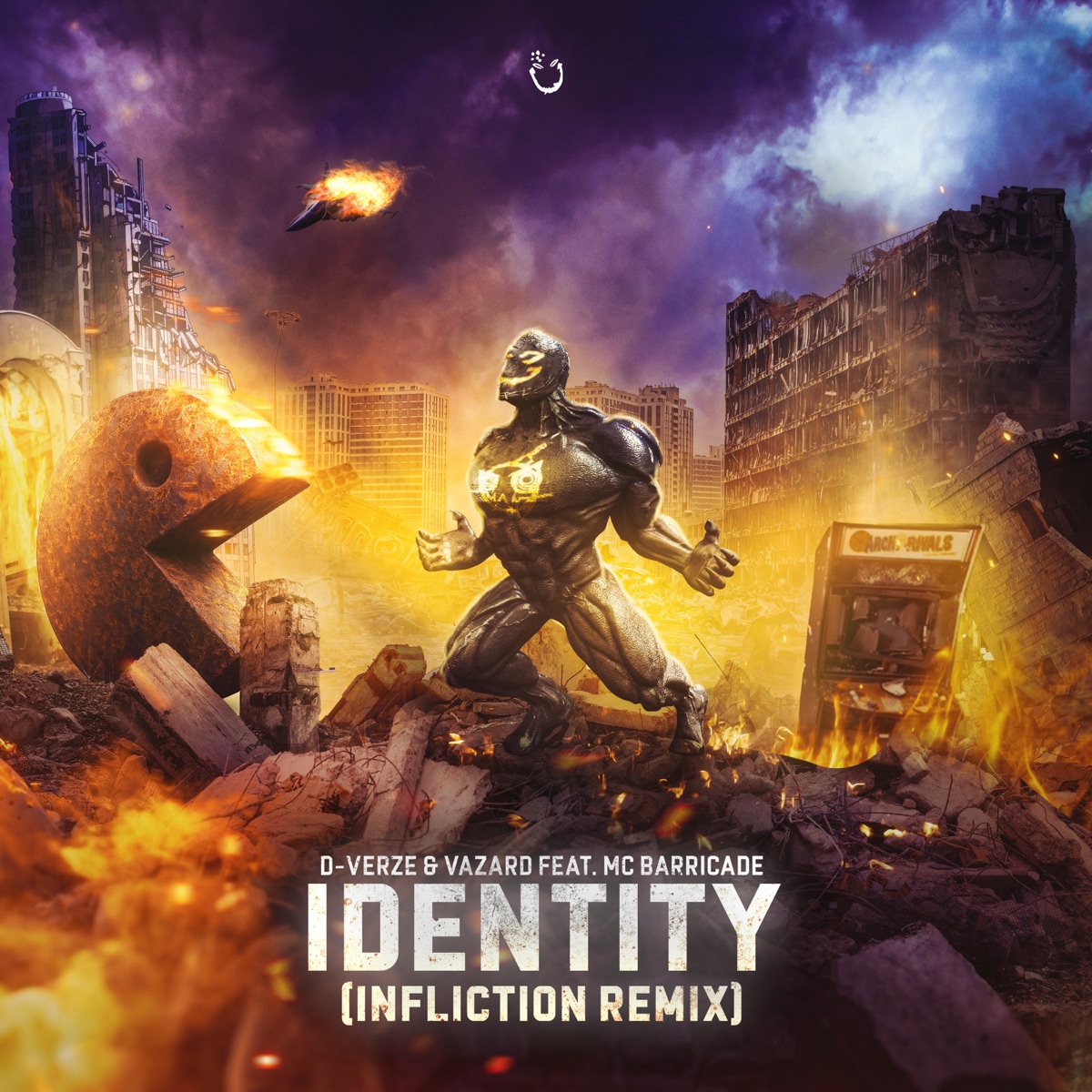 Identity (Infliction Remix) - Single by Infliction, D-Verze, Vazard & MC Barricade album cover
