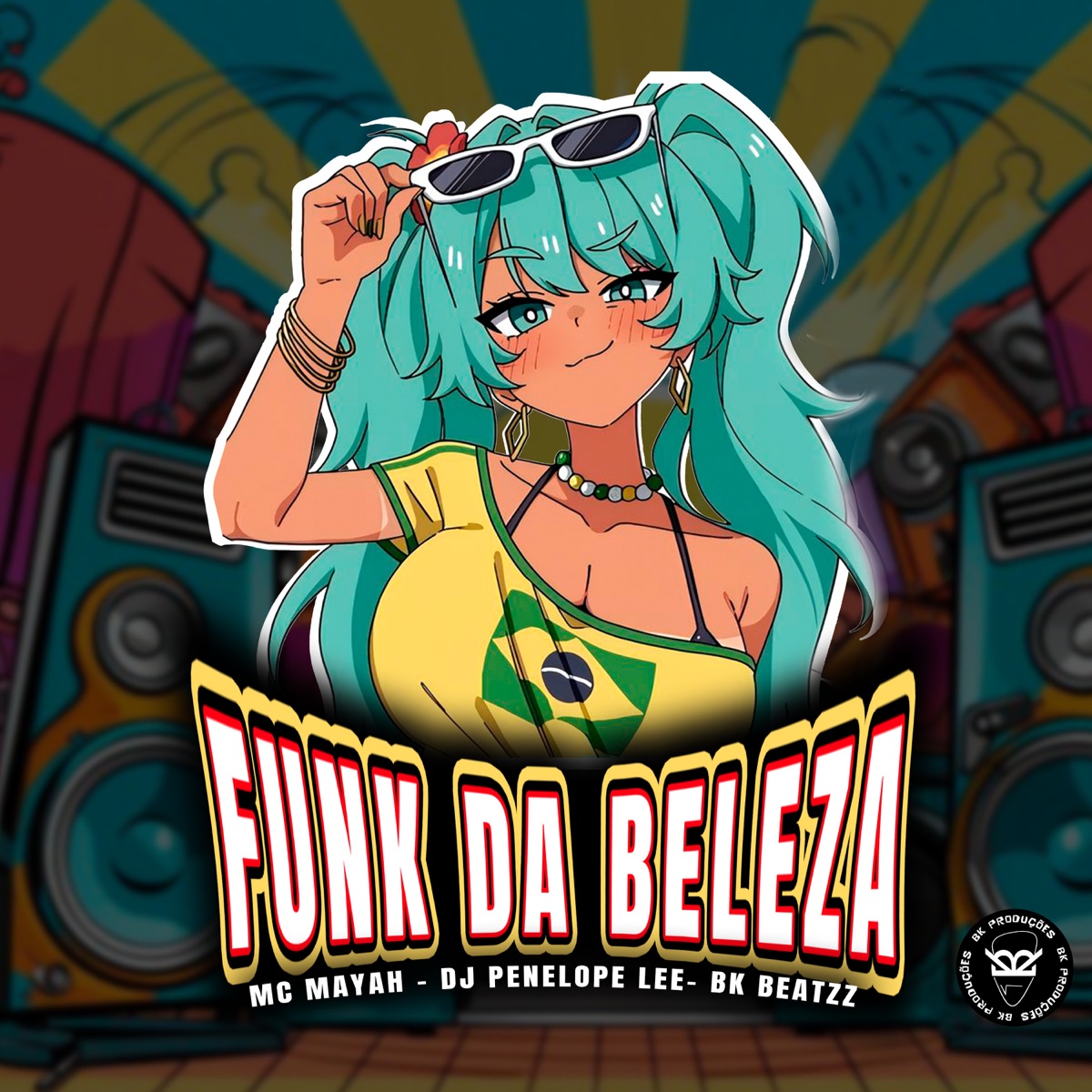 Funk da Beleza - Single by MC MAYAH, DJ Penelope Lee, BK BEATZZ & BK2P album cover