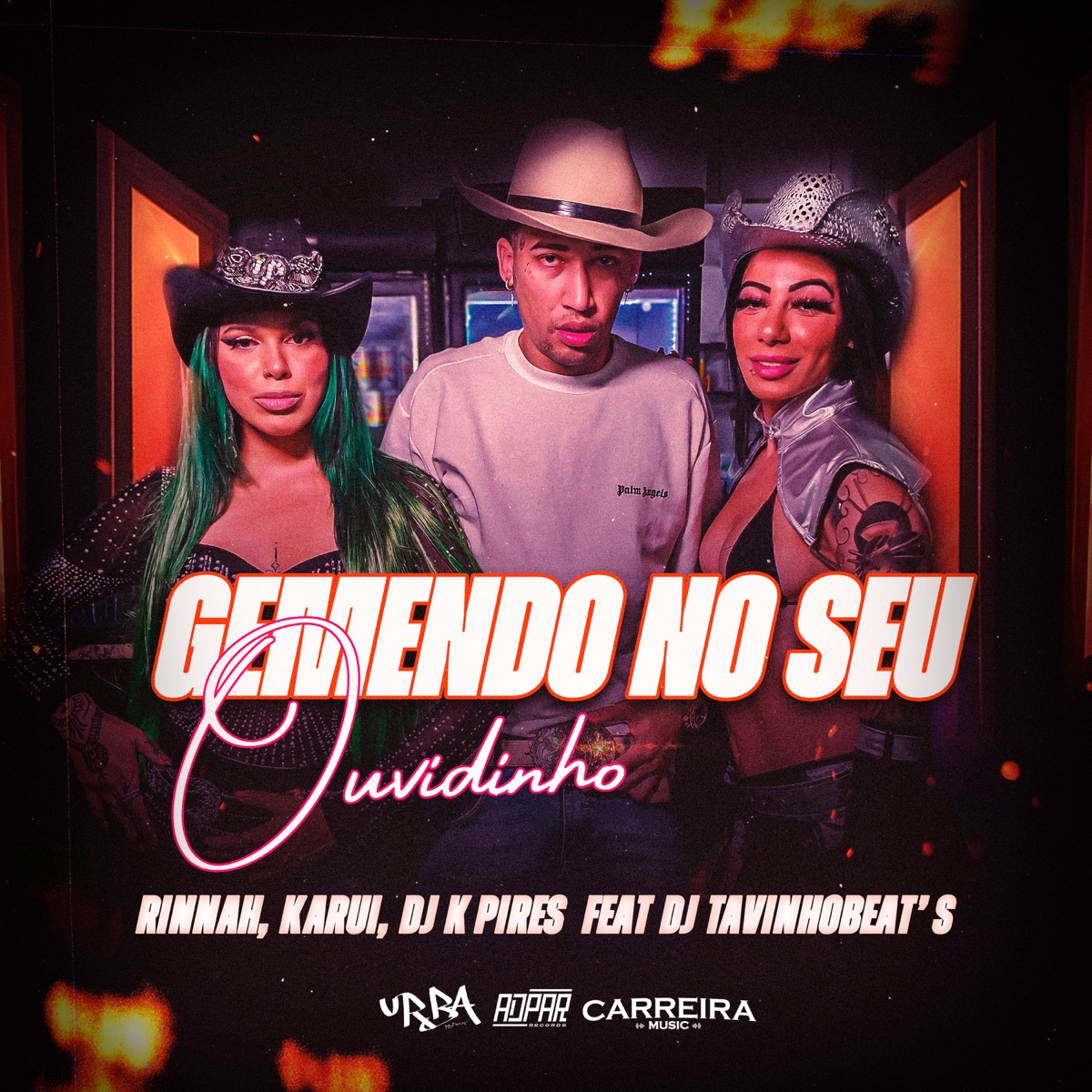 Gemendo no Seu Ouvidinho - Single by Rinnah, DJ K Pires & Karui album cover