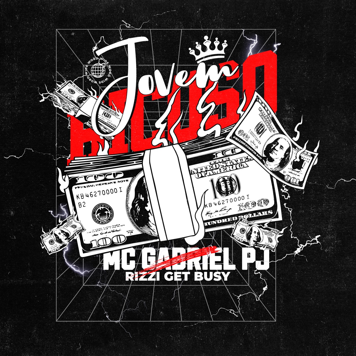 Jovem Ricoso - Single by Rizzi Get Busy & Mc Gabriel Pj album cover