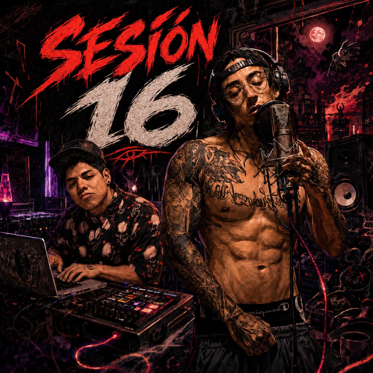 sesion 16 (feat. Capeline) [Fernando Fuentes Remix] - Single by Sesiones Mictlan album cover