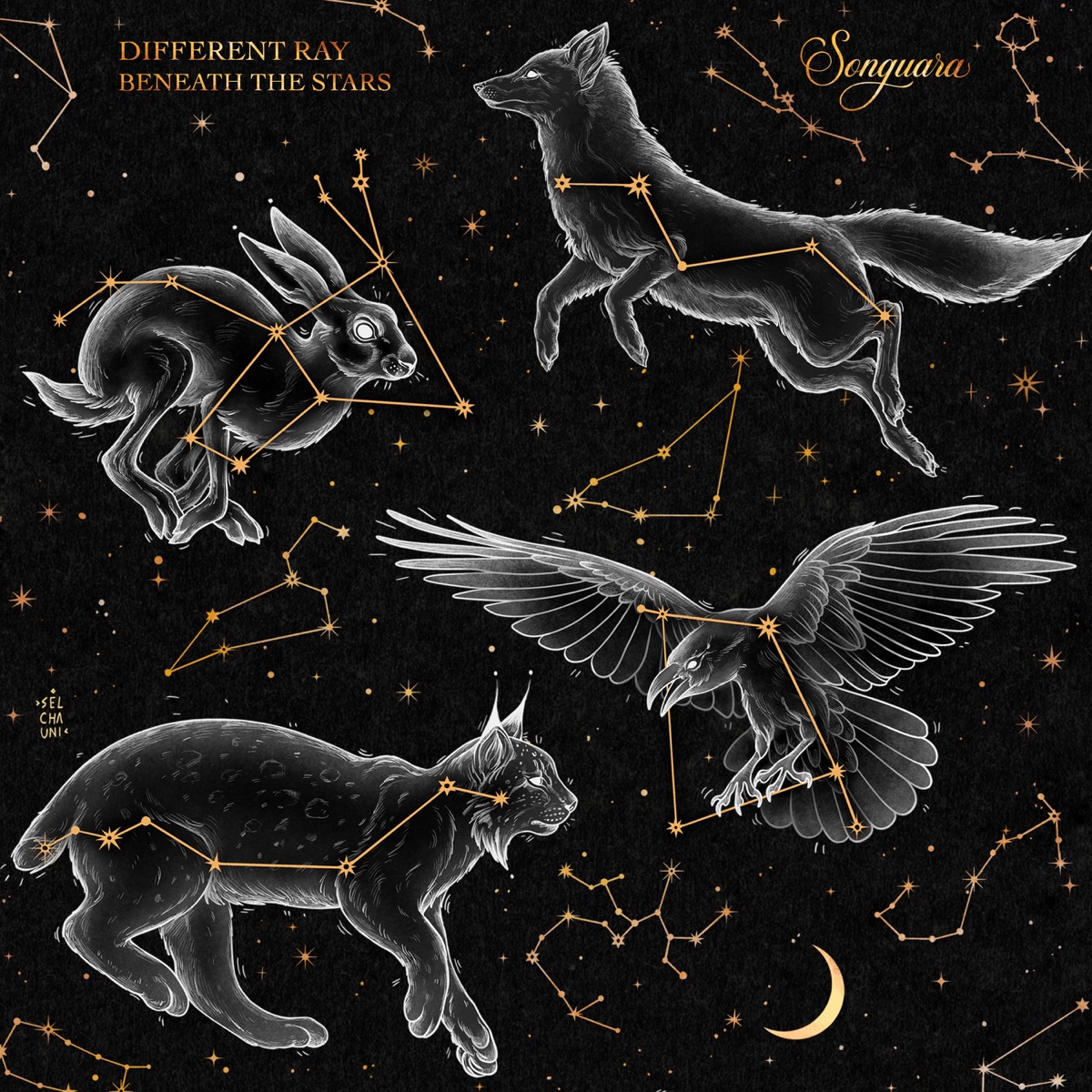 Beneath the Stars - Single by Different Ray album cover