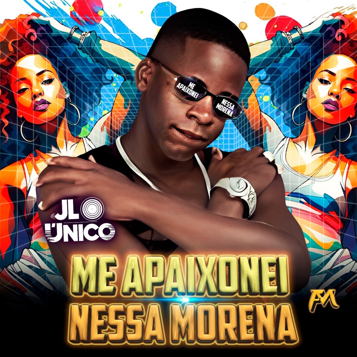 Me Apaixonei Nessa Morena - Single by Dj Jl o único & Funk Maia album cover