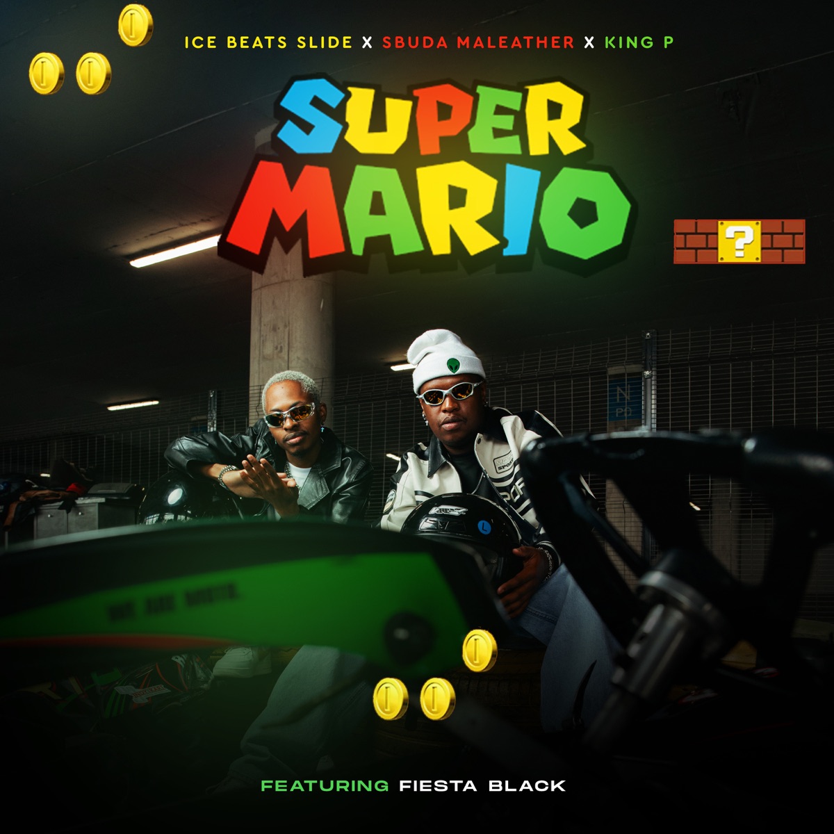 Super Mario (feat. Fiesta Black) - Single by Ice Beats Slide, Sbuda Maleather & King P album cover