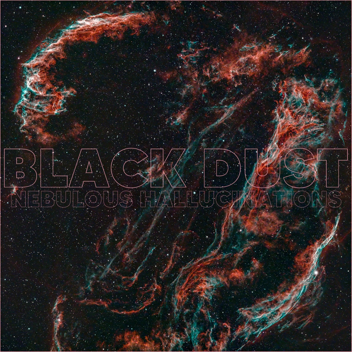 Nebulous Hallucinations - Single by Black Dust album cover
