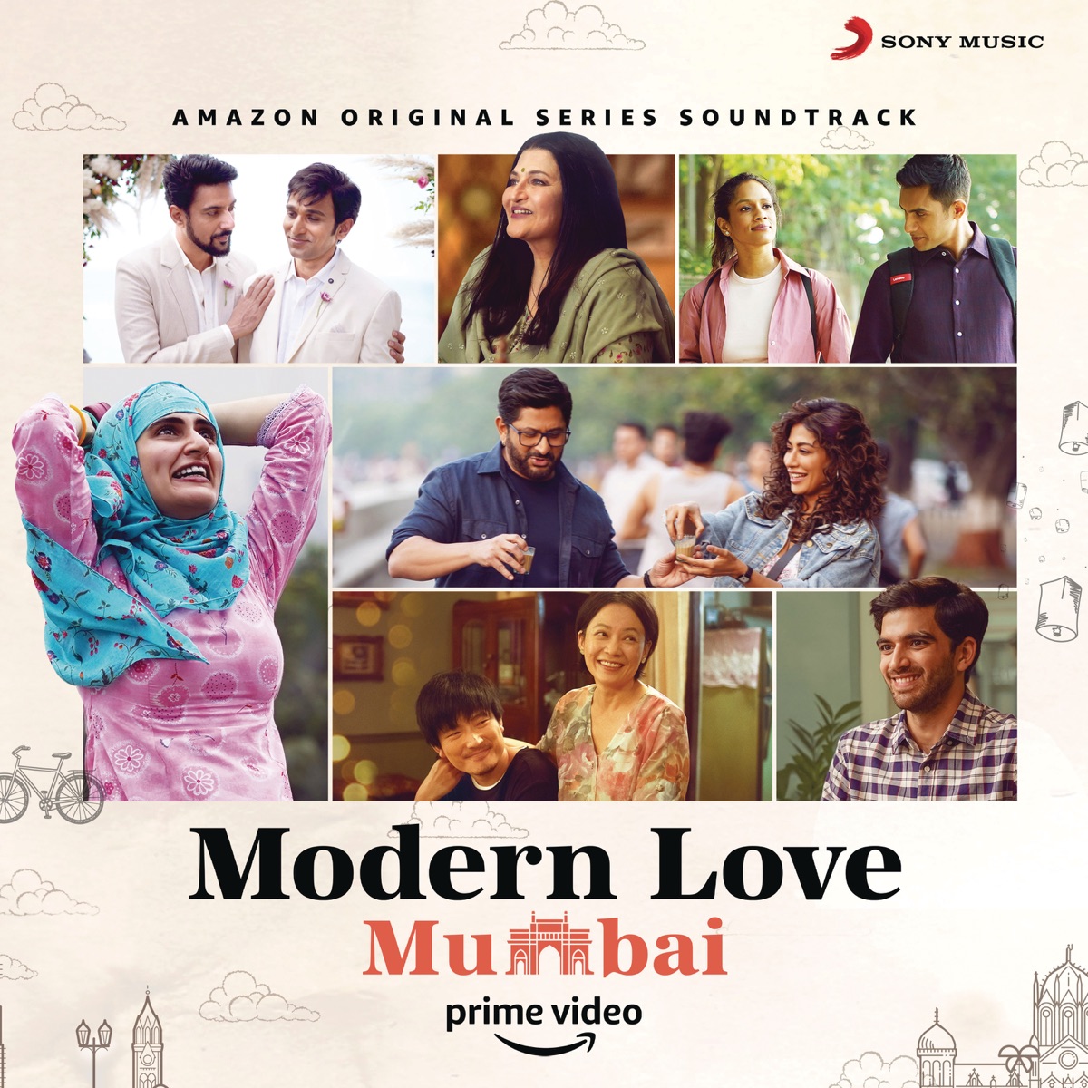 Modern Love (Mumbai) [Original Series Soundtrack] by Nikhil D'Souza, Ram Sampath, Jeet Gannguli, Shankar Ehsaan Loy, Vishal Bhardwaj, Gaurav Raina, Kamakshi Khanna & Neel Adhikari album cover