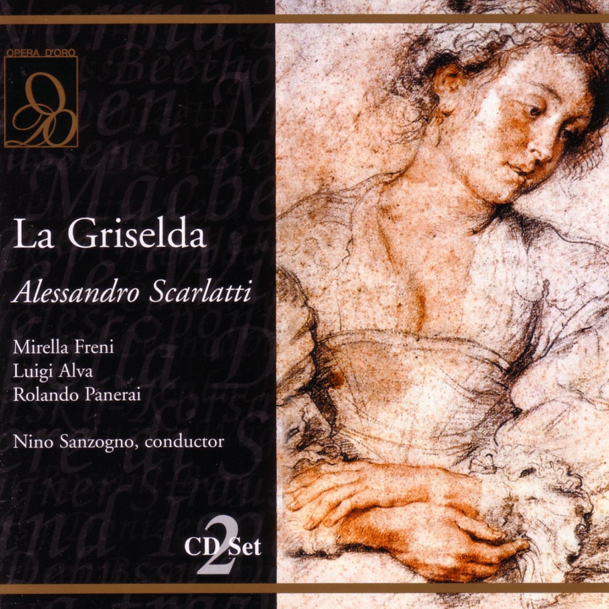 Scarlatti: La Griselda by Nino Sanzogno album cover