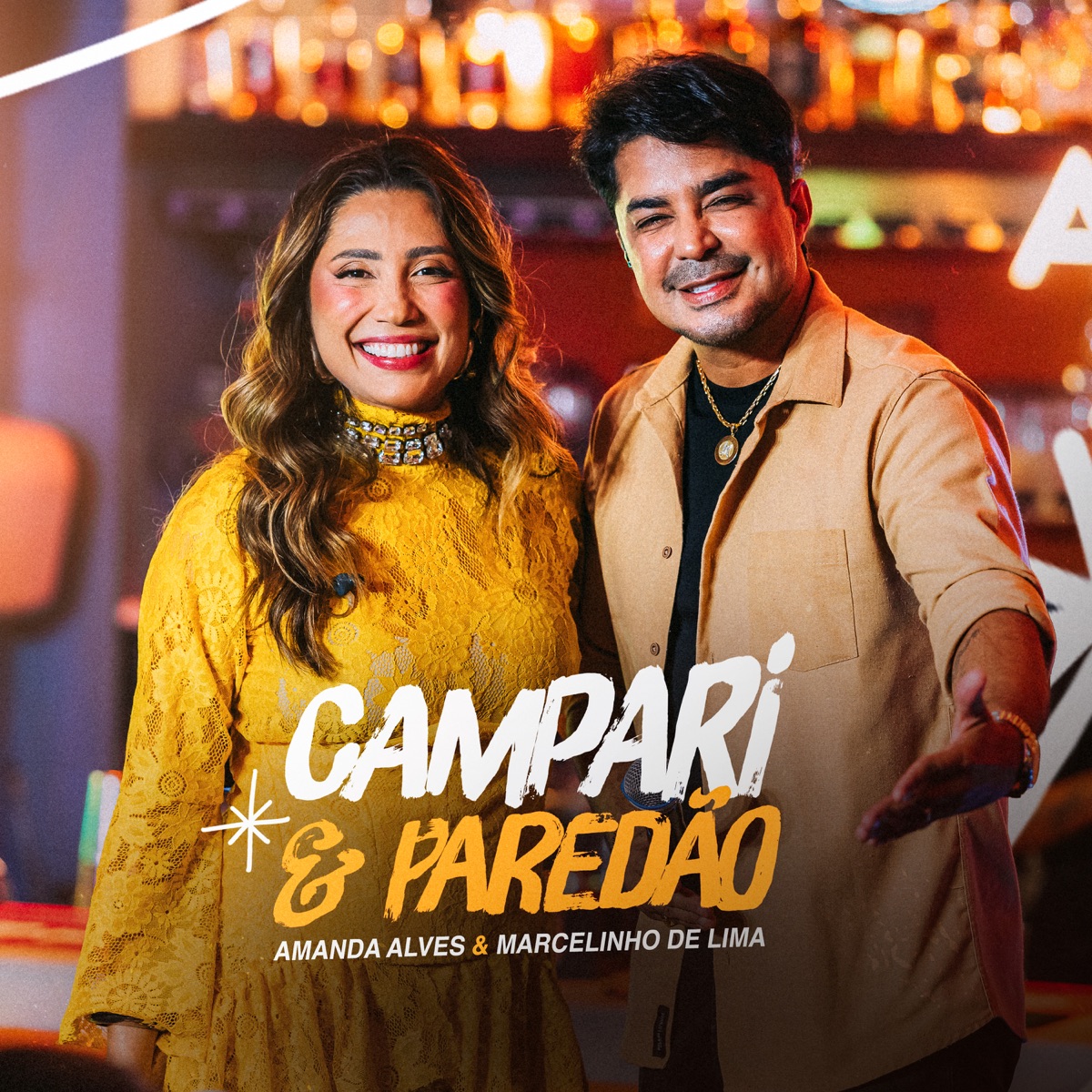 Campari e Paredão - Single by Amanda Alves & Marcelinho De Lima album cover