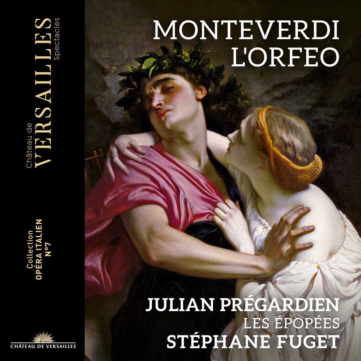 Monteverdi: L'Orfeo by Julian Prégardien, Les Épopées, Stéphane Fuget, Marie Perbost, Eva Zaïcik, Cyril Auvity & Gwendoline Blondeel album cover