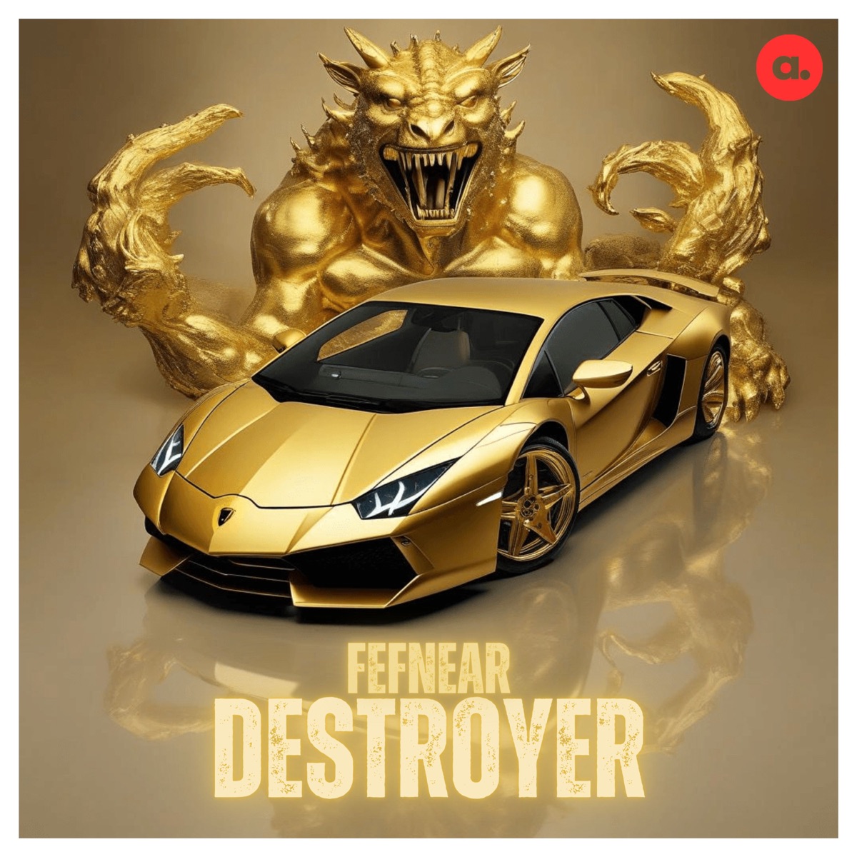 THE DESTROYER - Single by FEFNEAR & Angry Prash album cover