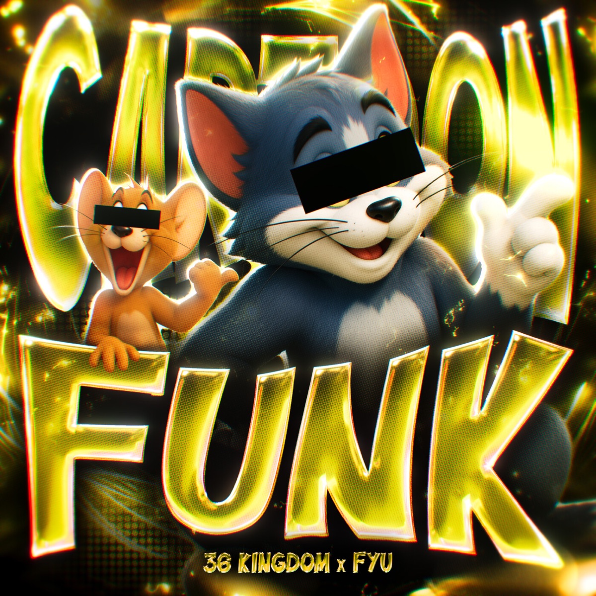 CARTOON FUNK - EP by 36 KINGDOM & FYU album cover