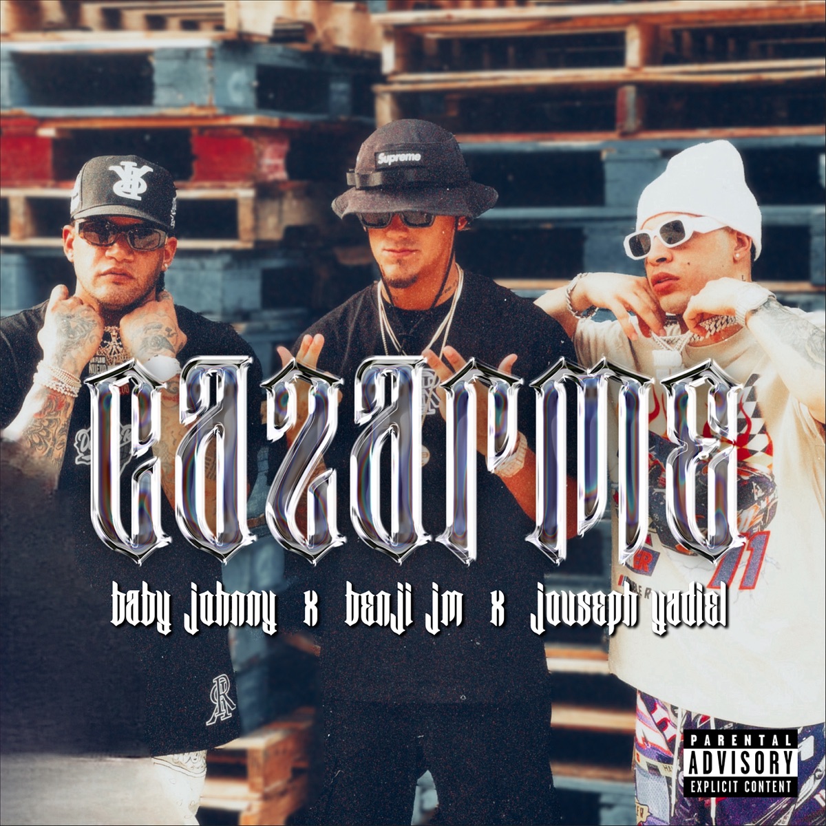 Cazarme - Single by Benji JM, Baby Johnny & Jouseph Yadiel album cover