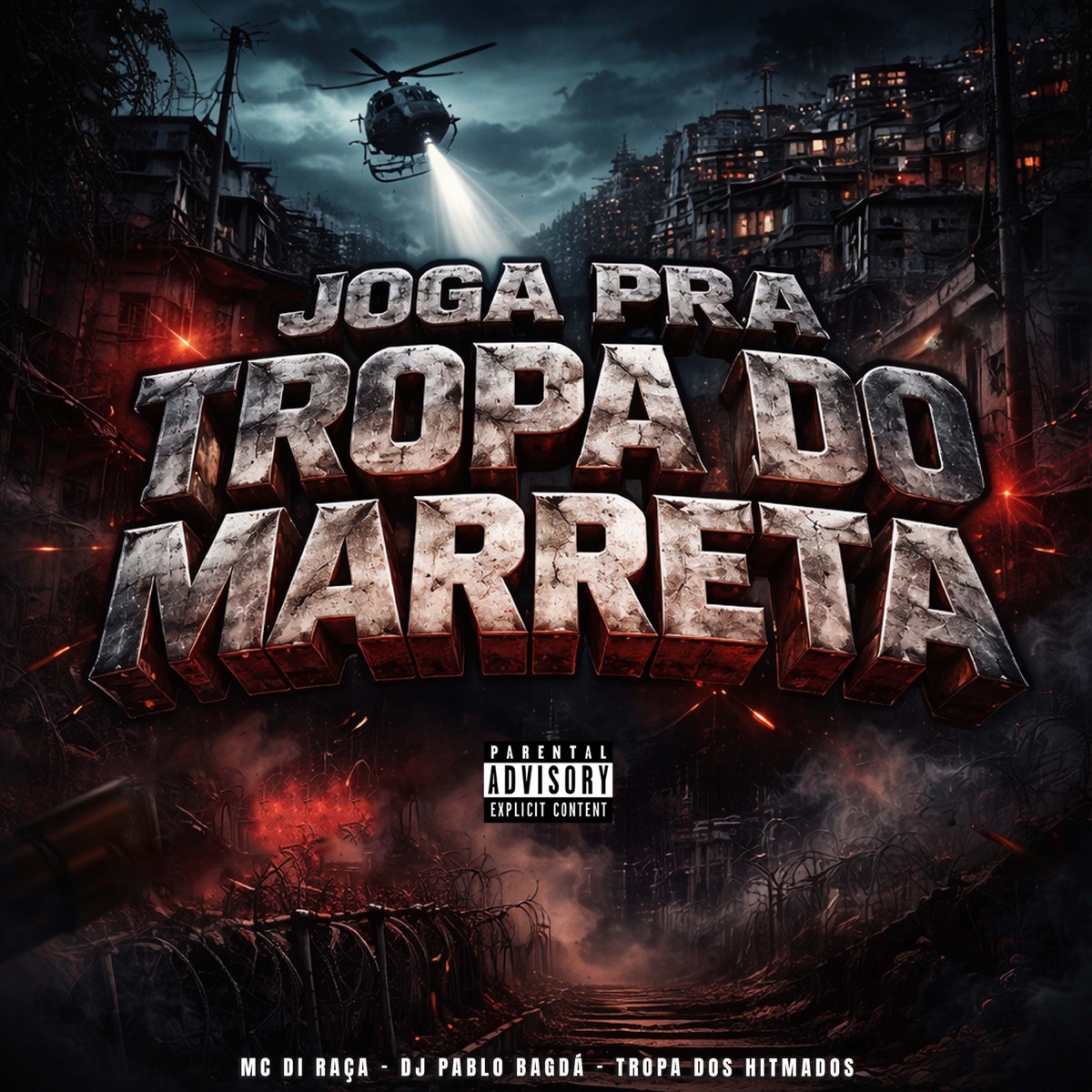 Joga Pra Tropa do Marreta - Single by Mc Di Raça & DJ PABLO BAGDÁ album cover