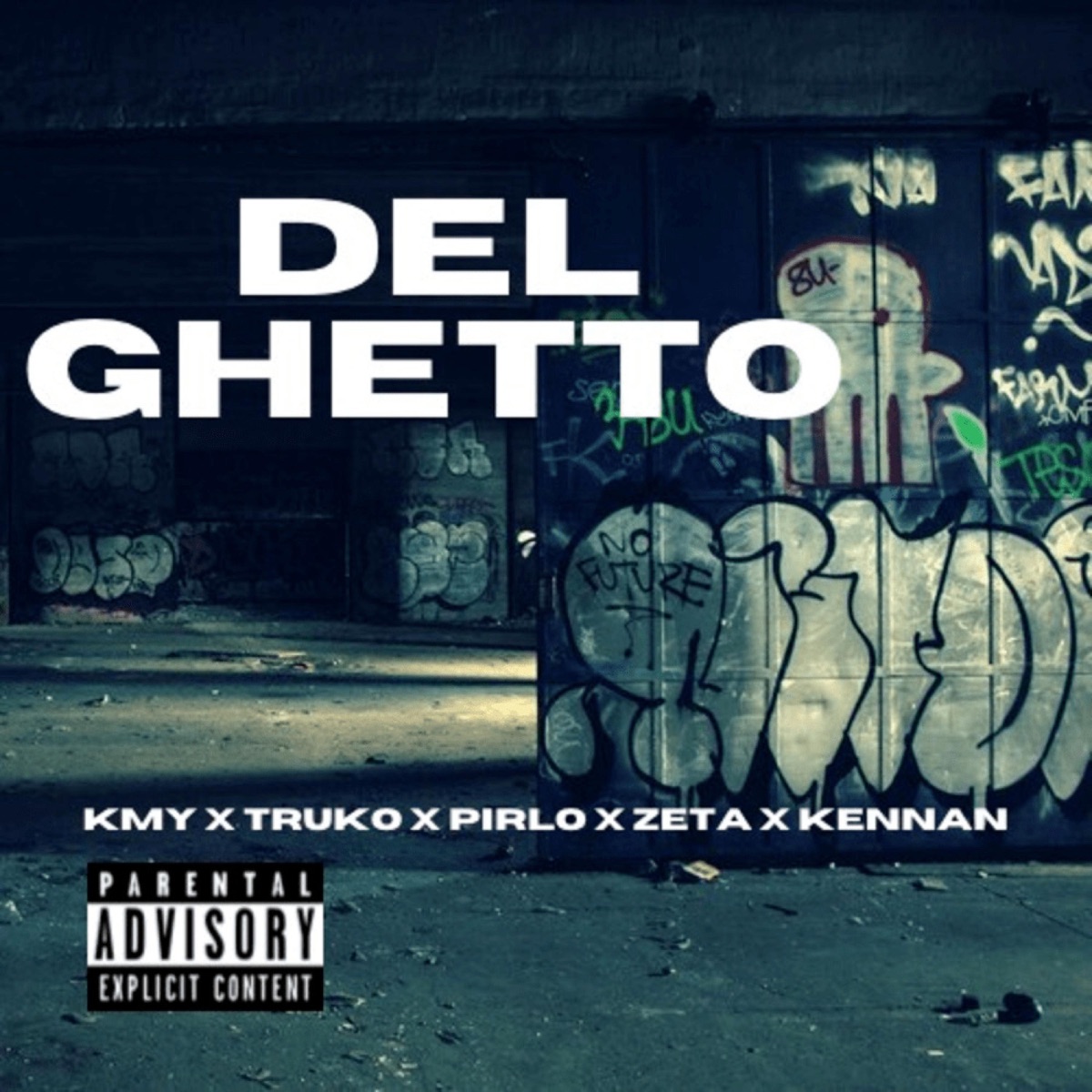 Del Ghetto (feat. Pirlo, Kmy, ZETAA & Truko) - Single by Kennan album cover