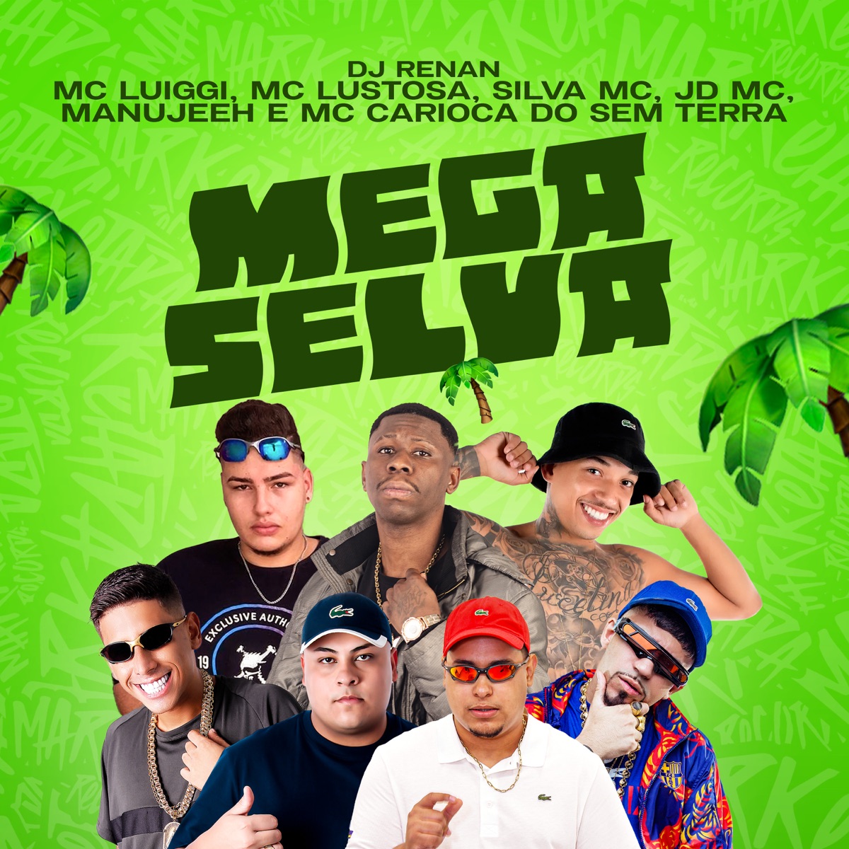 Mega Selva (feat. Dj Renan, Mc Manujeeh & MC Carioca Do Sem Terra) - Single by Silva MC, JD Mc & MC Luiggi album cover