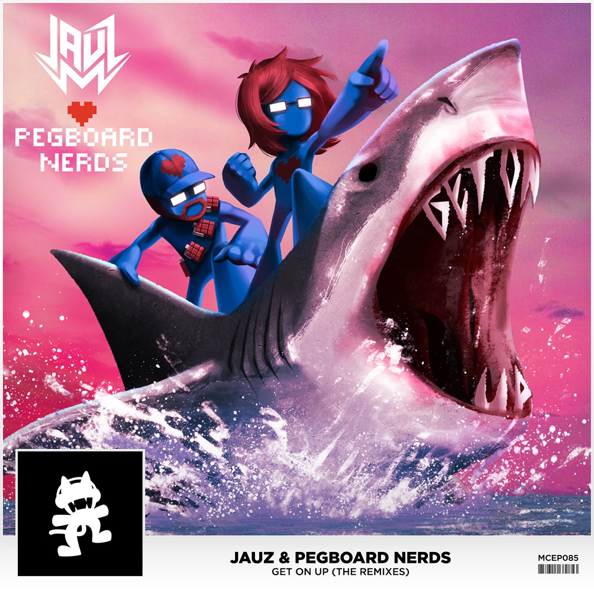 Get On Up (The Remixes) - EP by Jauz & Pegboard Nerds album cover