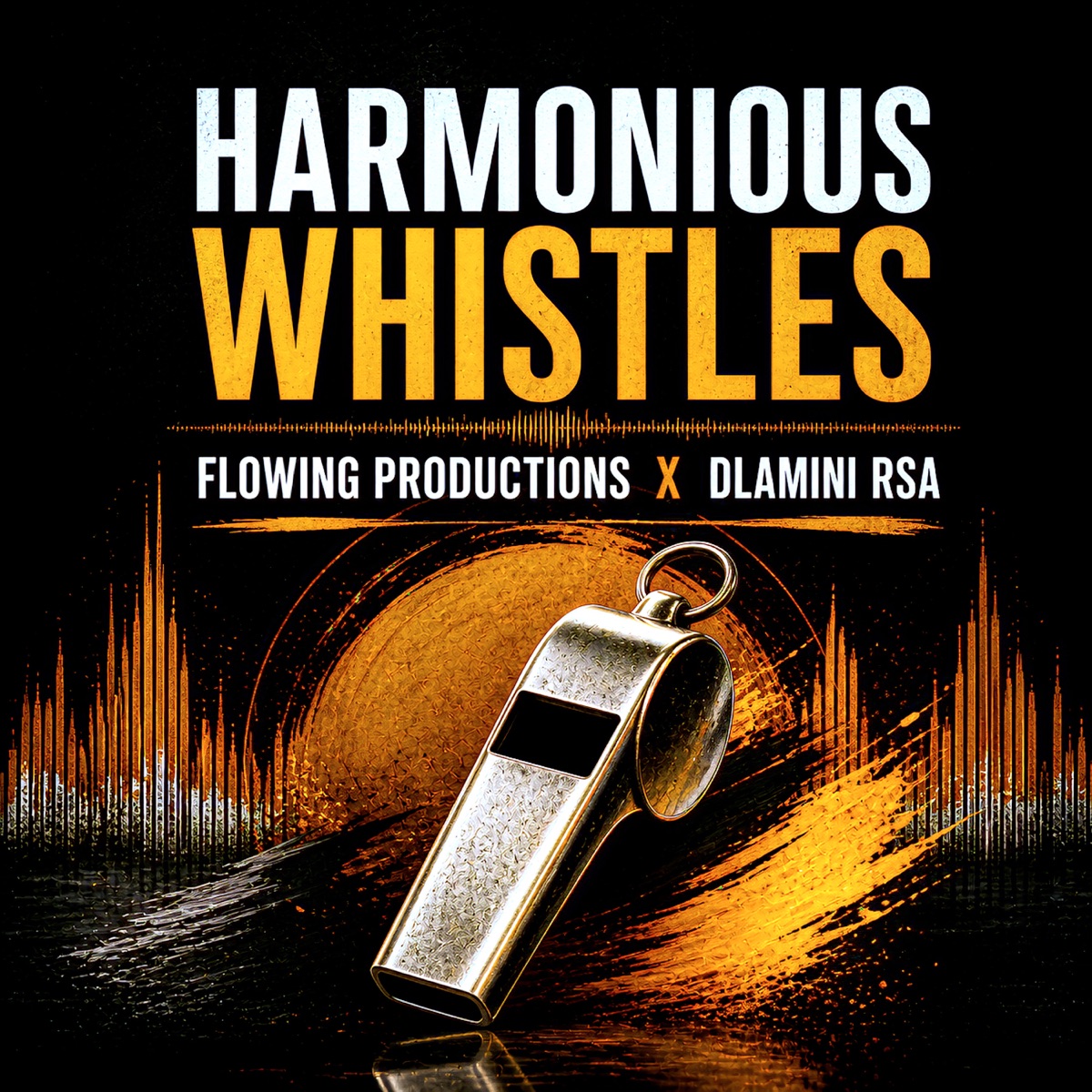 Harmonious Whistles - Single by Flowing Productions & Dlamini RSA album cover