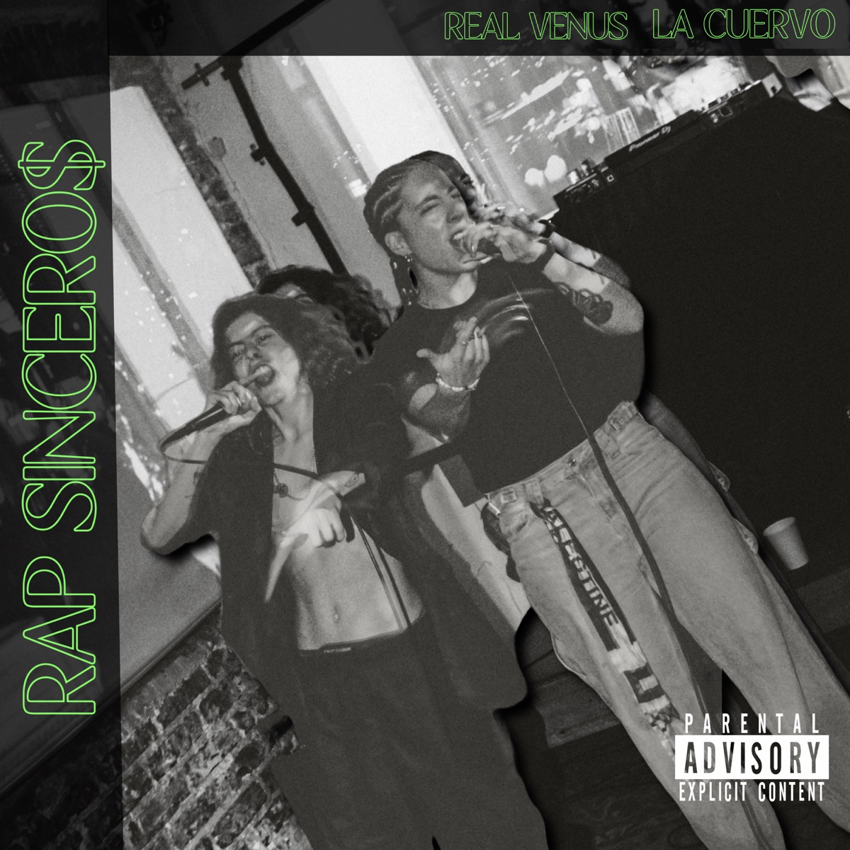 Rap Sinceros - Single by La Cuervo & REAL VENUS album cover