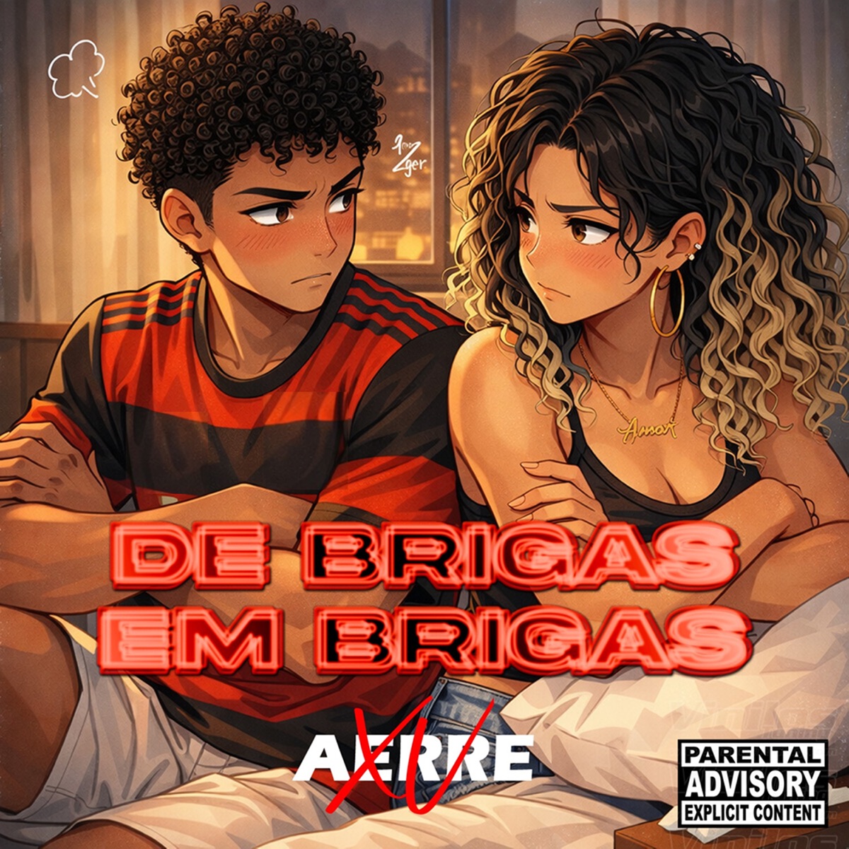 De Brigas em Brigas - Single by Aerre XV & Billy Treze Beats album cover