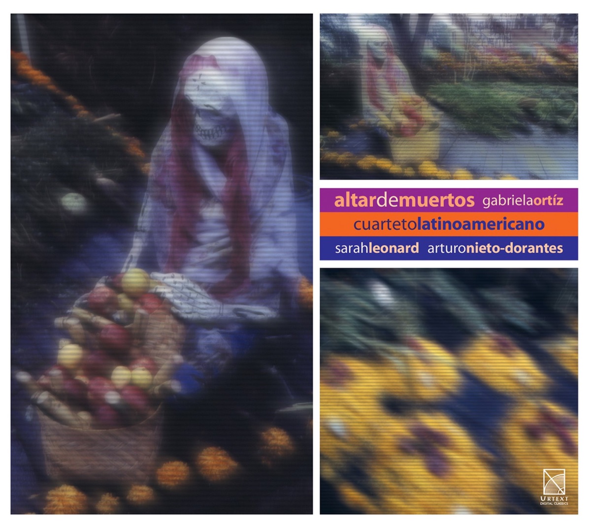 Ortiz: Baalkah, Altar de muertos & 6 Piezas para Violeta by Cuarteto Latinoamericano album cover