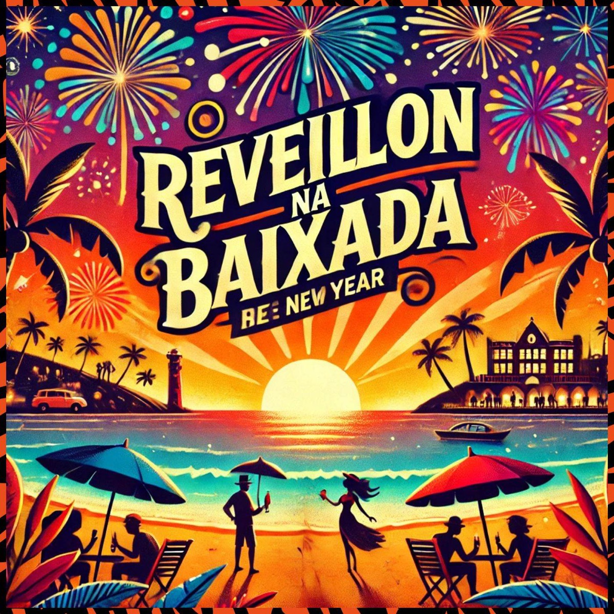 Reveillon na Baixada - Single by MC Filipinho, Vulgo AG ZO & TLZ album cover