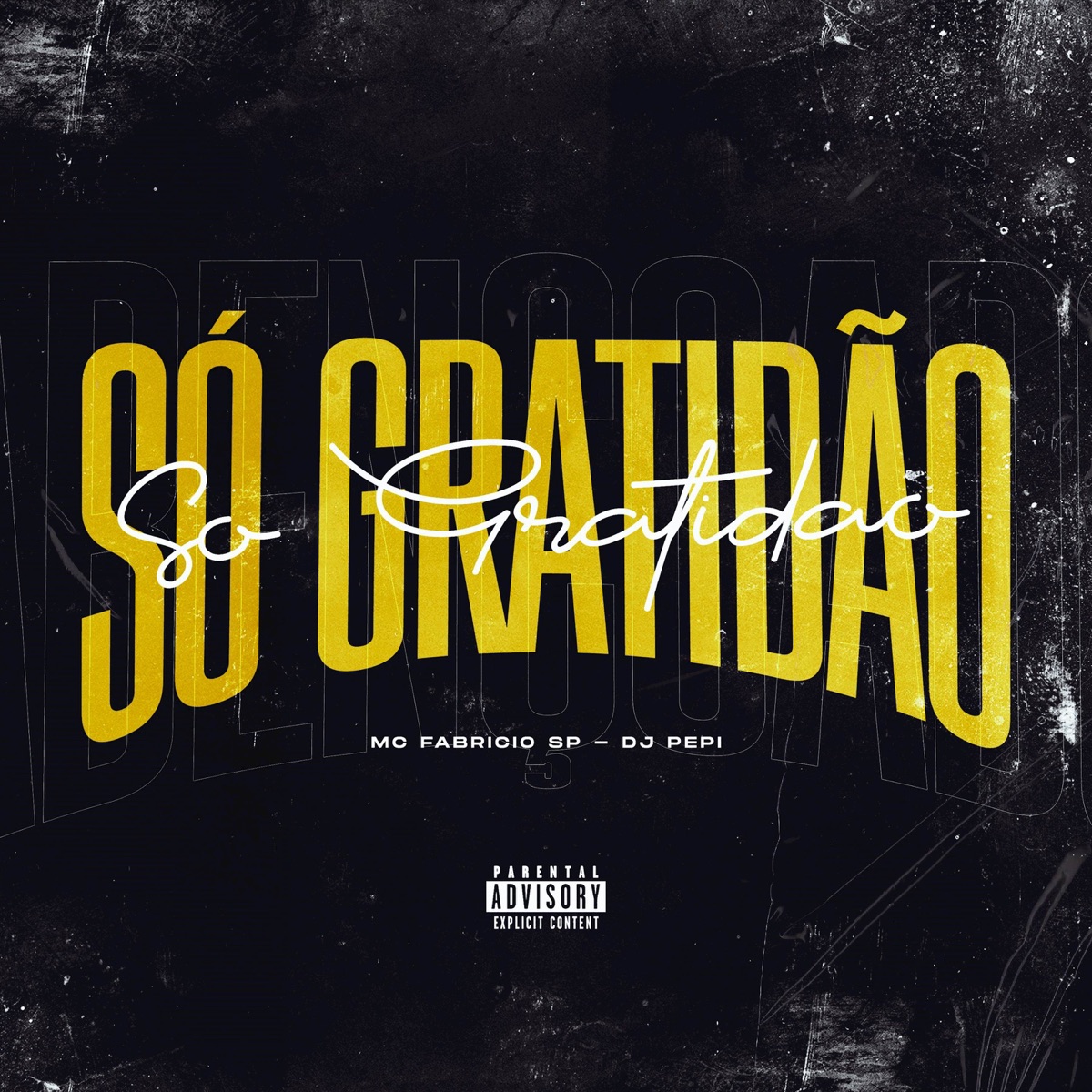 Só Gratidão - Single by MC Fabrício SP & DJ PEPI album cover