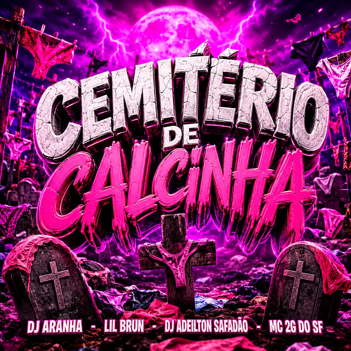 Cemitério de Calcinha - Single by Lil Brun & Mc 2G Do SF album cover