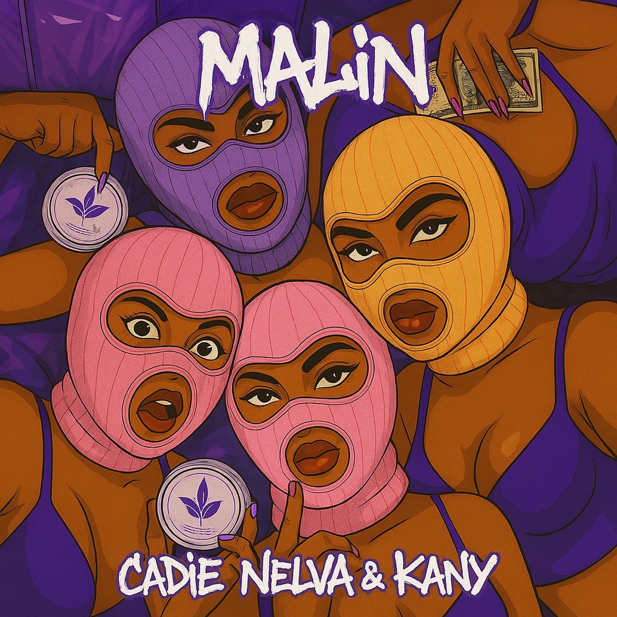 Malin - Single by Cadie Nelva & Kany album cover