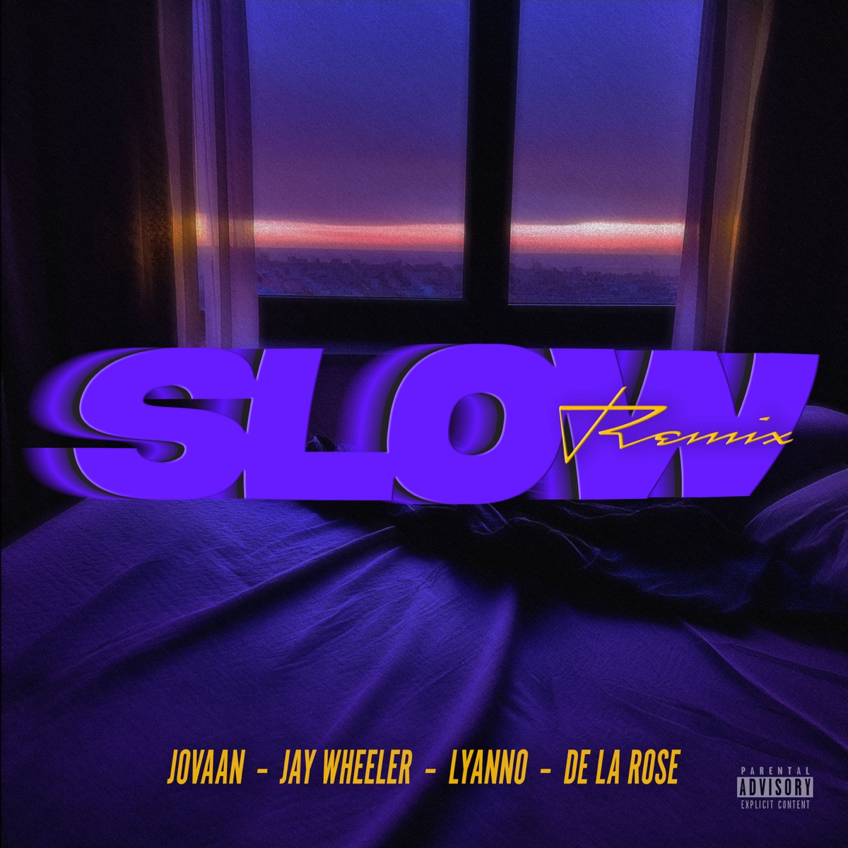 Slow (feat. Lyanno) [Remix] - Single by Jovaan, De La Rose & Jay Wheeler album cover