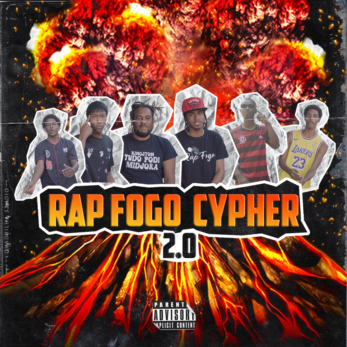Rap Fogo Cypher 2 (feat. Xtozim Beuns, Mp Mendez, Kingston, Kb Killah, Braine Og, ML Junnior) - Single by Quadrilha Studio album cover