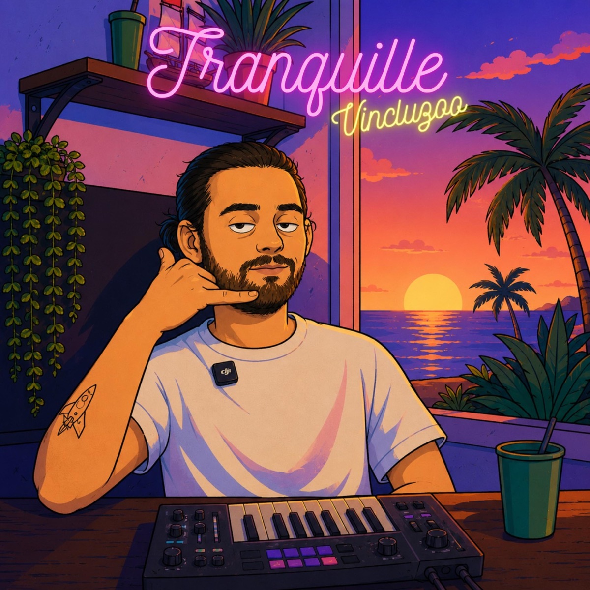 Tranquille - Single by Vincluzoo album cover