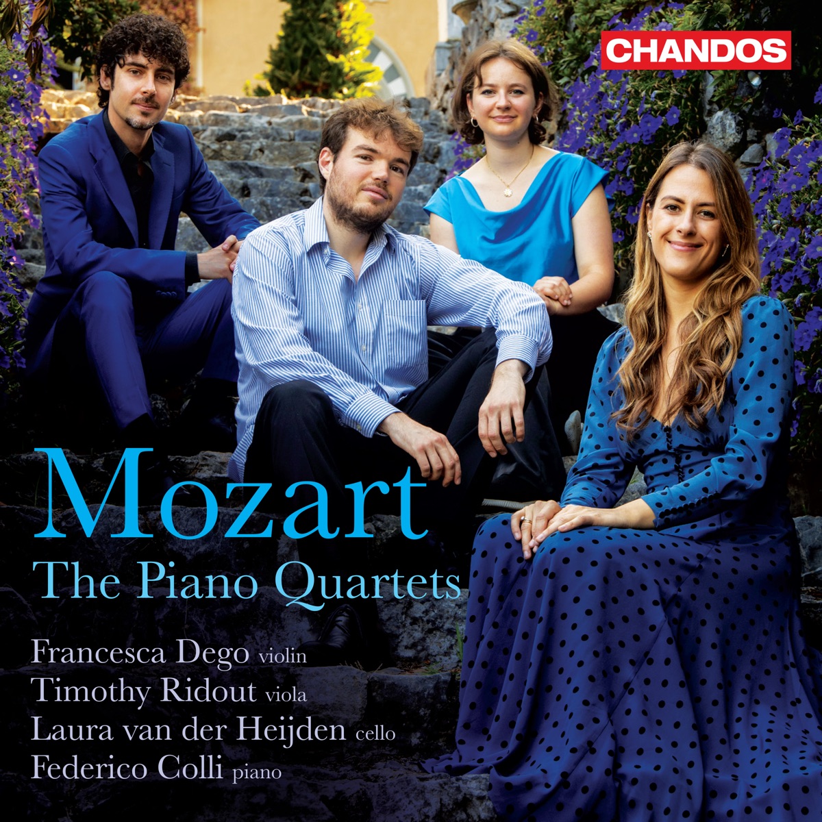 Mozart: The Piano Quartets by Federico Colli, Francesca Dego, Timothy Ridout & Laura van der Heijden album cover