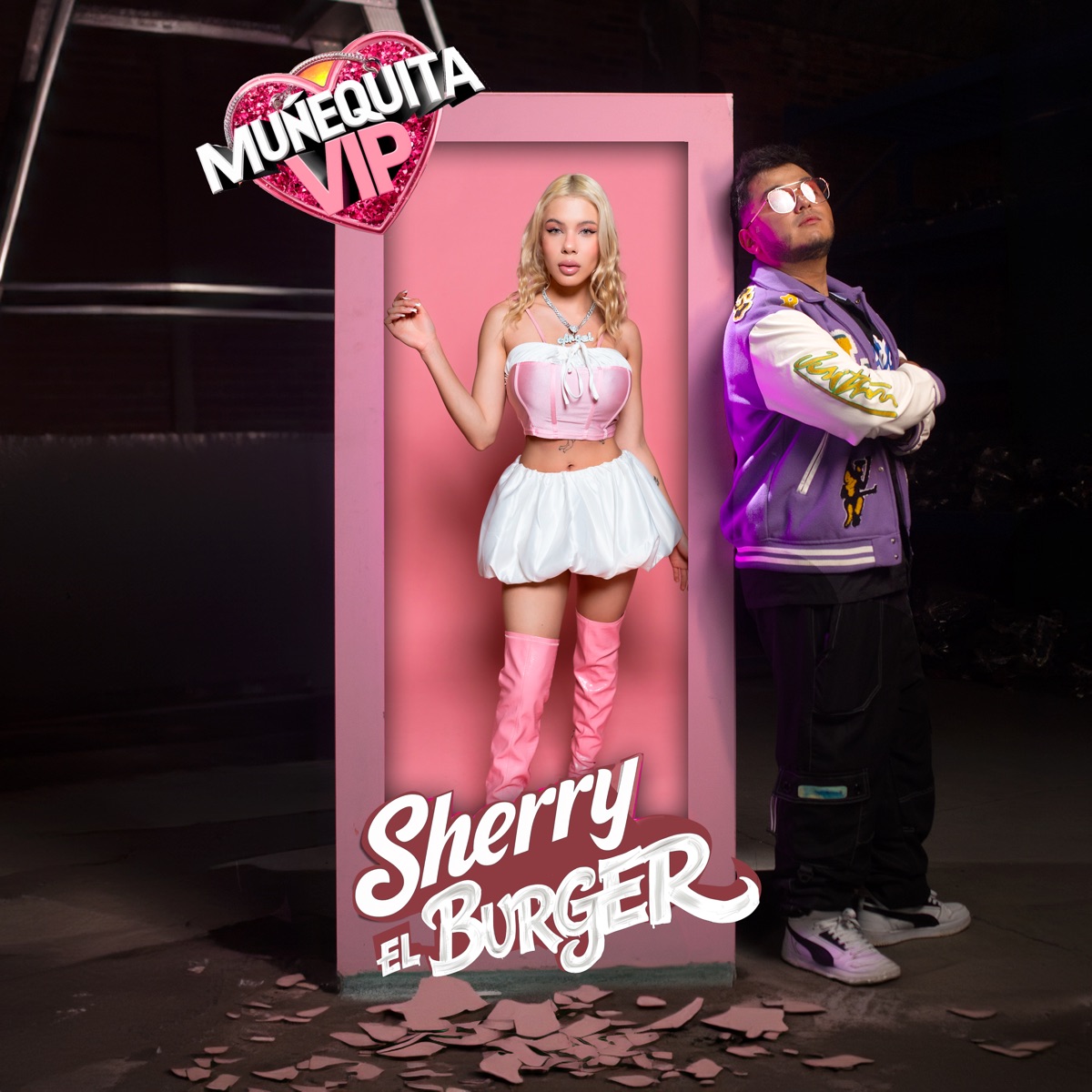 Muñequita Vip - Single by sherry & El Burger album cover