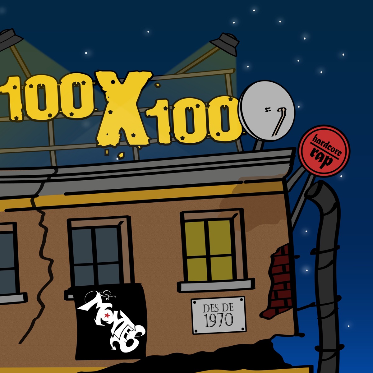 100X100 - Single by K. Montes & AsteoBeats album cover