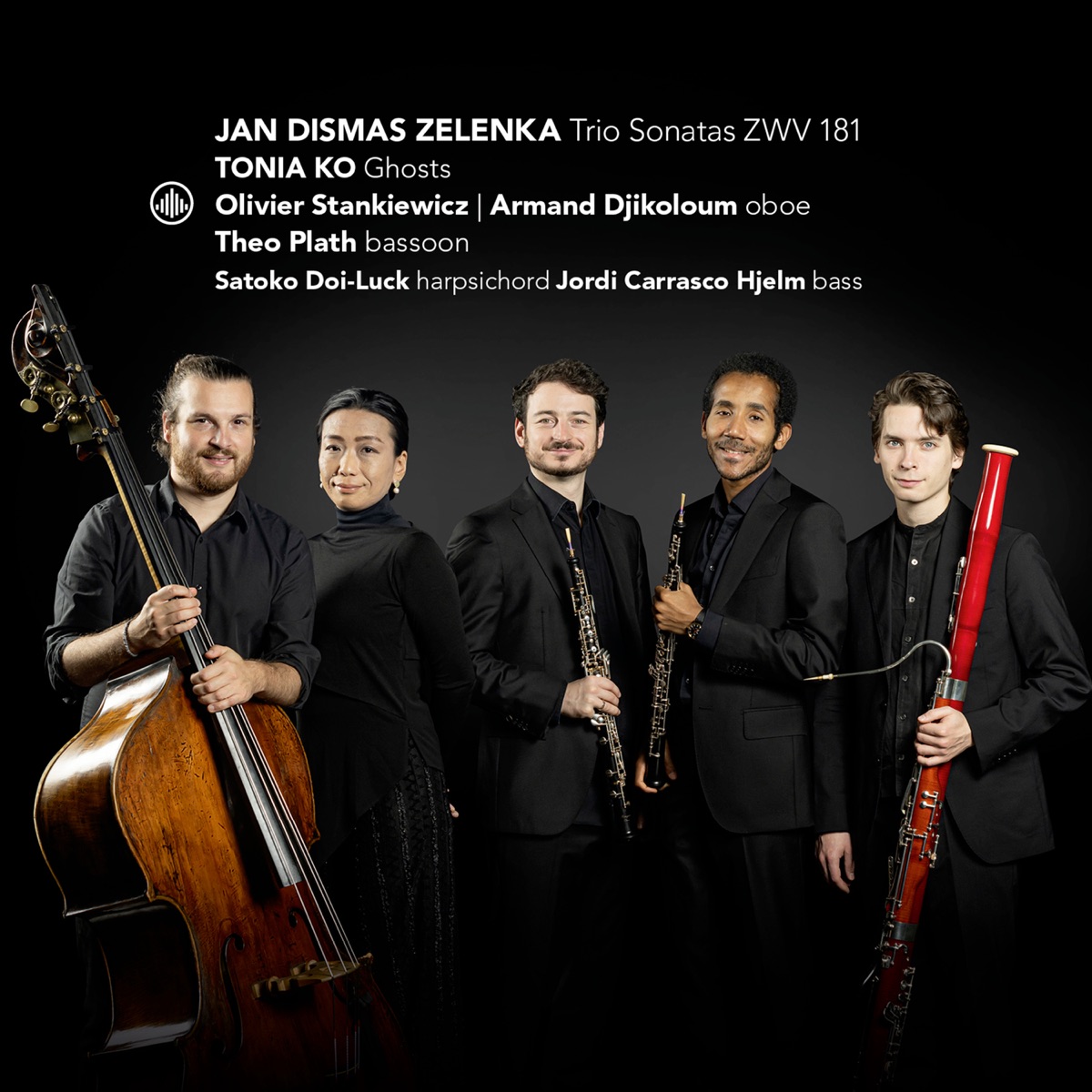 Zelenka: Trio Sonatas ZWV 181 - Ko: Ghosts by Olivier Stankiewicz, Armand Djikoloum & Theo Plath album cover