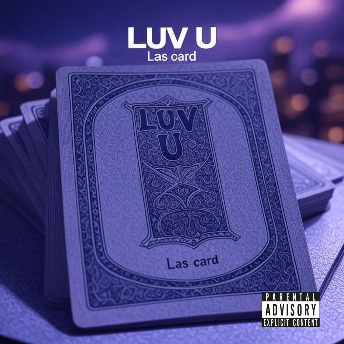 Luv u - Single by Las card album cover