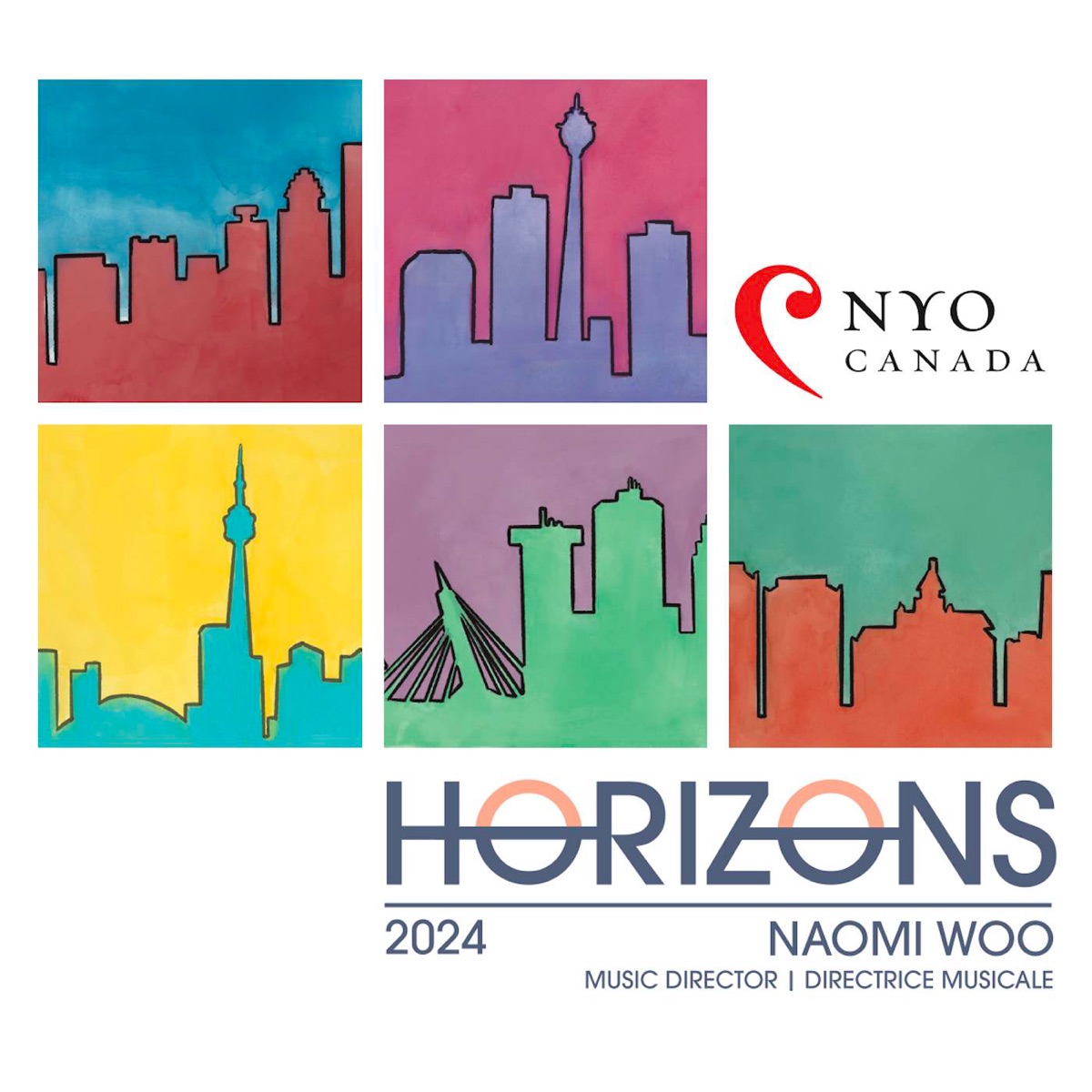 Horizons by NYO Canada album cover