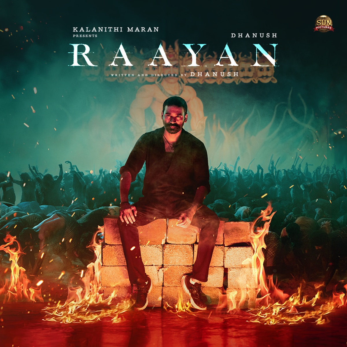 Raayan (Original Motion Picture Soundtrack) - EP by A.R. Rahman, Dhanush & ADK album cover