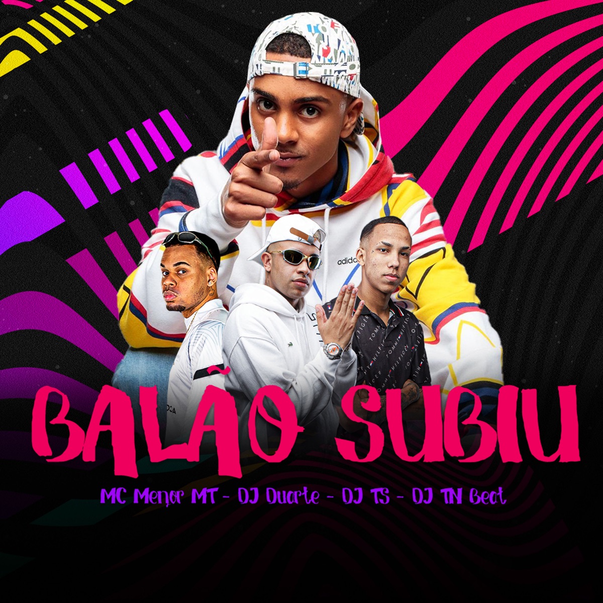 Balão Subiu (feat. DJ TS) - Single by MC Menor MT, DJ DUARTE & DJ TN Beat album cover