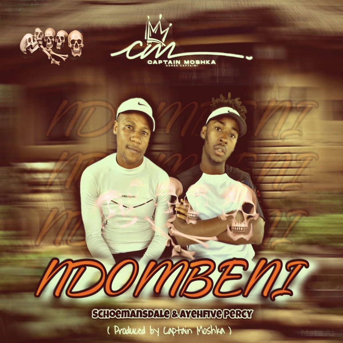 Ndombeni (feat. Captain Moshka & Ayehfive Percy) - Single by Schoemansdal album cover