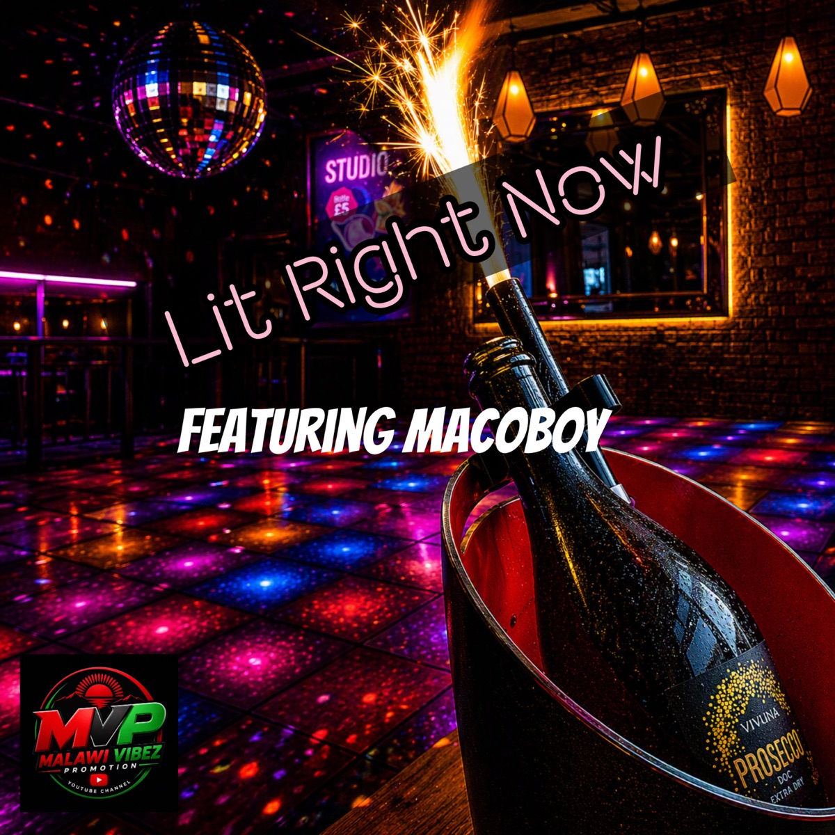 Lit Right Now (feat. Macoboy) - Single by Malawi Vibez Promotion album cover