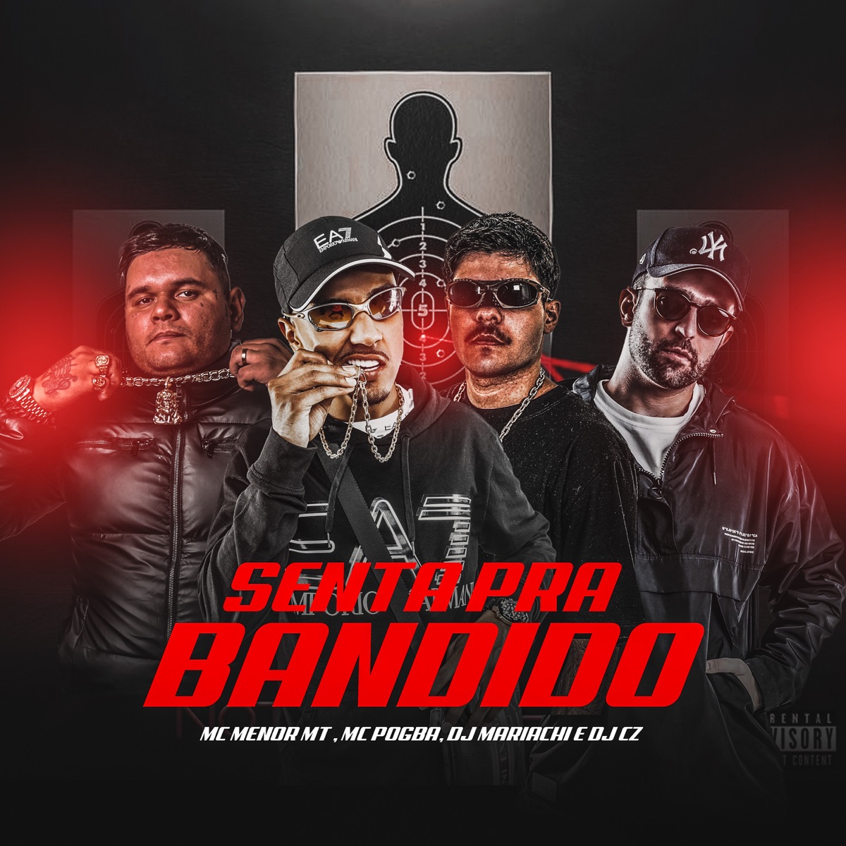 Senta Pra Bandido - Single by DJ MARIACHI, Mc Menor MT, DJ CZ & MC Pogba album cover