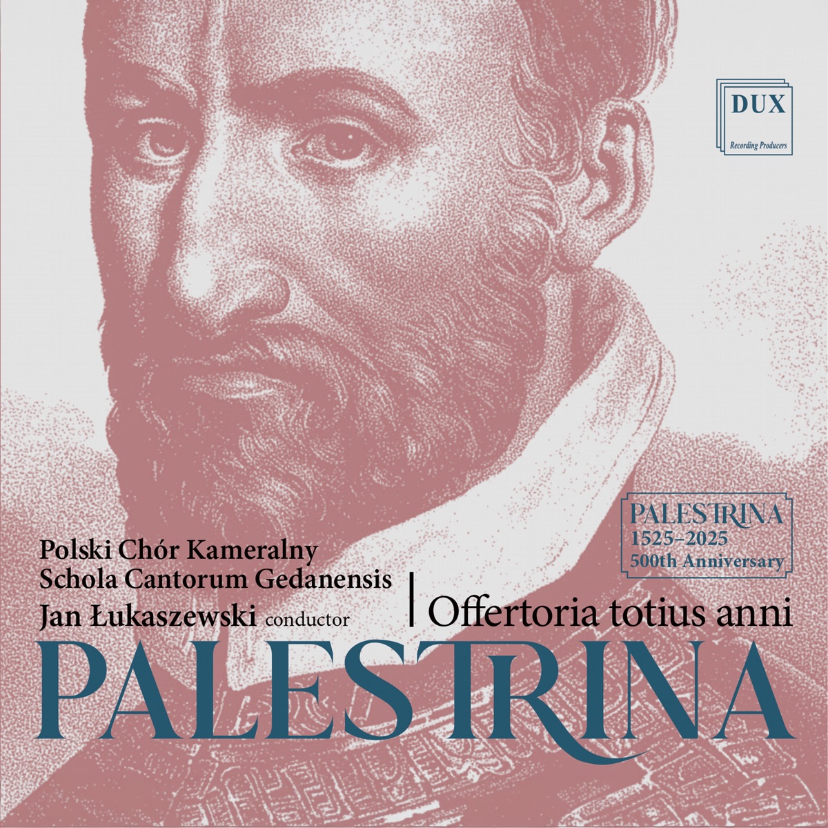 Palestrina: Offertoria totius anni by Schola Cantorum Gedanensis & Jan Łukaszewski album cover