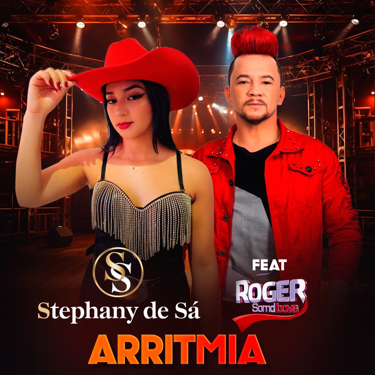 Arritmia (feat. Roger SomdBoys) - Single by Stephany de Sá album cover